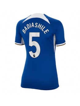 Ženski Nogometna dresi replika Chelsea Benoit Badiashile #5 Domači 2023-24 Kratek rokav